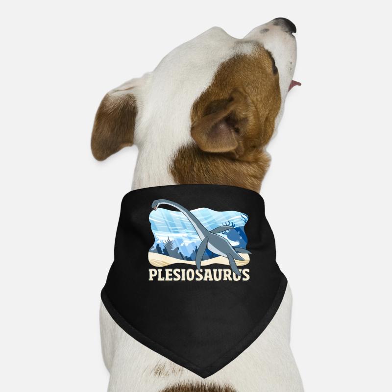 Plesiosaurus Dinosaure Bandana pour chien