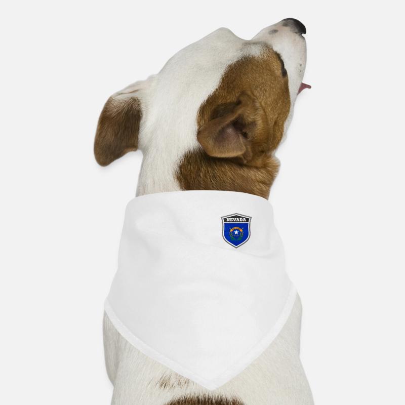 Nevada - Hunde-Bandana - Weiß
