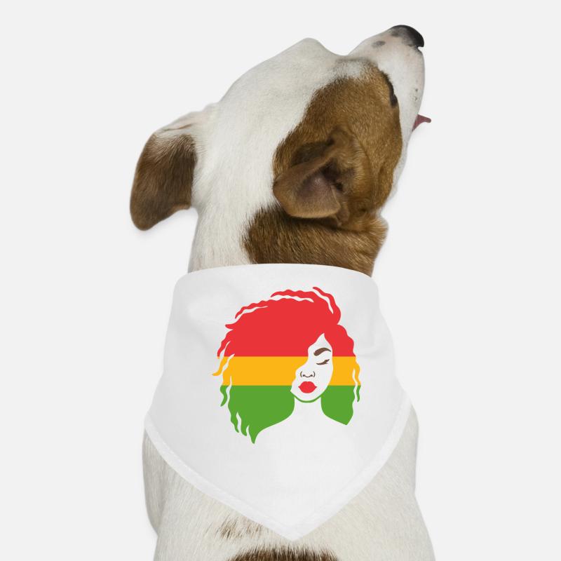 Be Black And Shine Afro Black History Mois Bandana pour chien