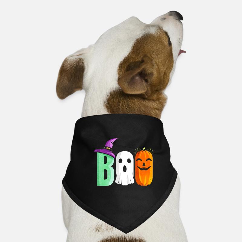 The Three Boo Witch Ghost Pumpkin Costume Hunde-Bandana