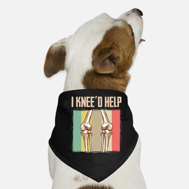 Knee knee surgery Knee joint I Knee'd Help Rehab Dog Bandana