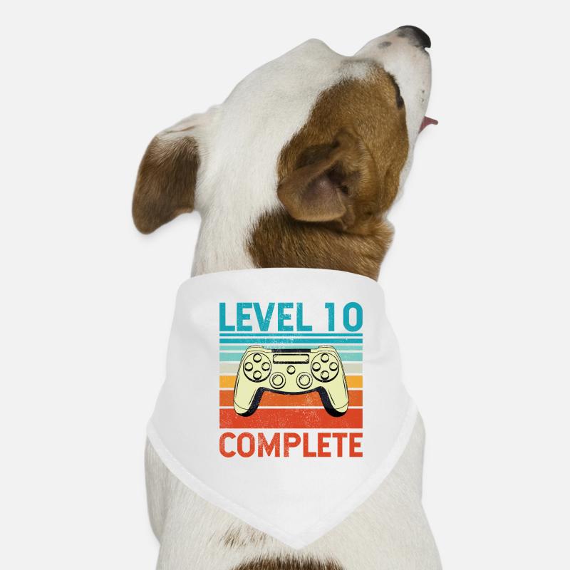 Niveau 10 Terminé Bandana pour chien
