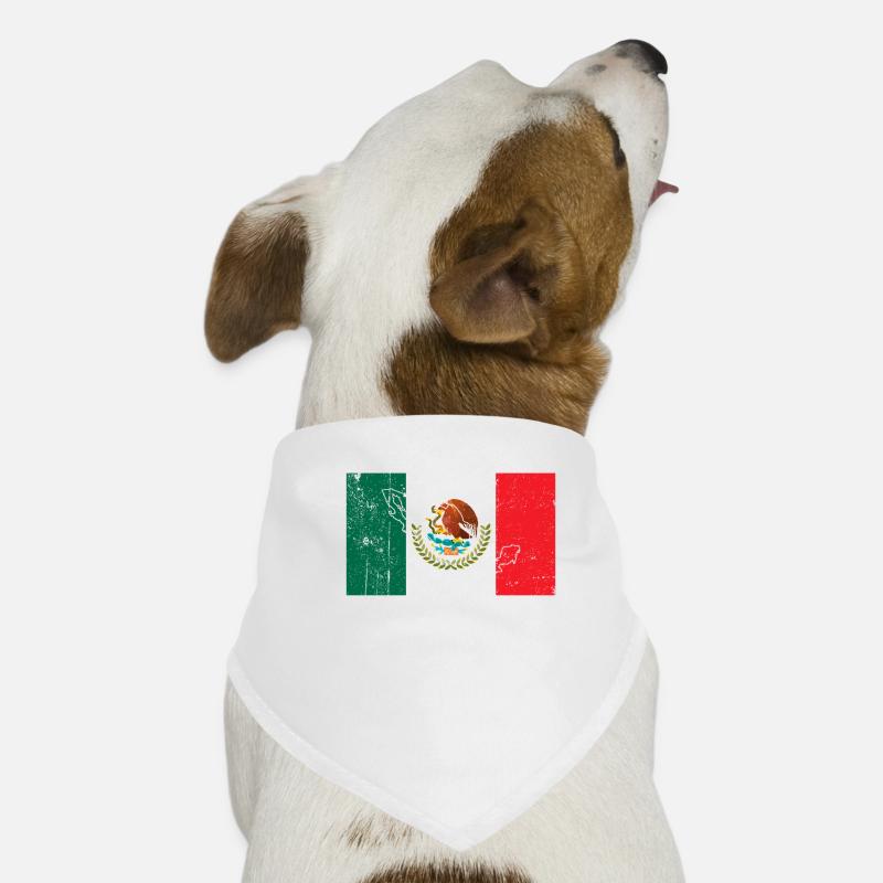 Mexico Flag Dog Bandana
