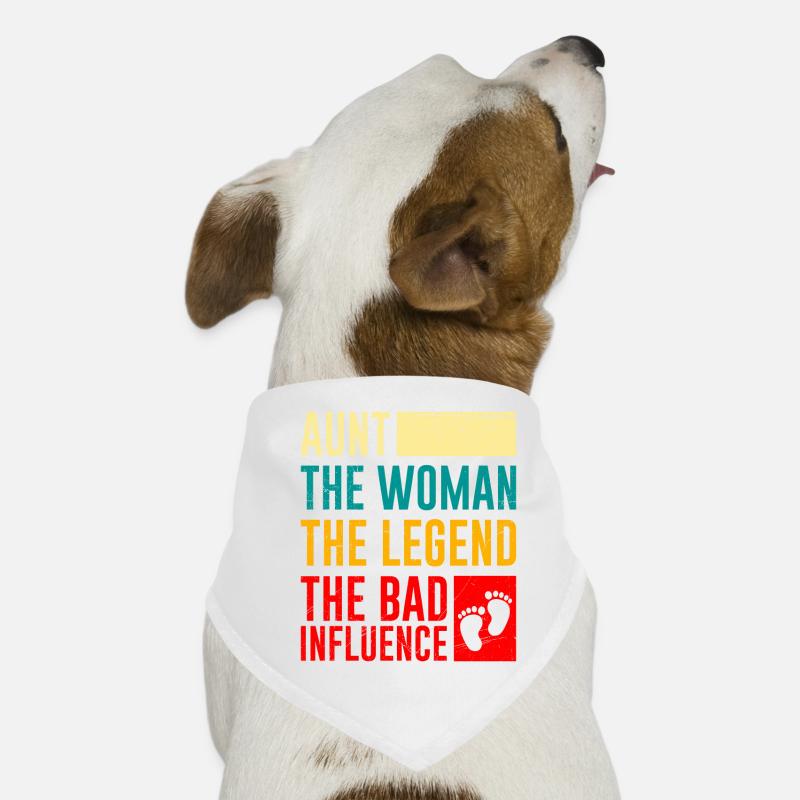Eine Legende und schlechter Einfluss Beste Tante Hunde-Bandana