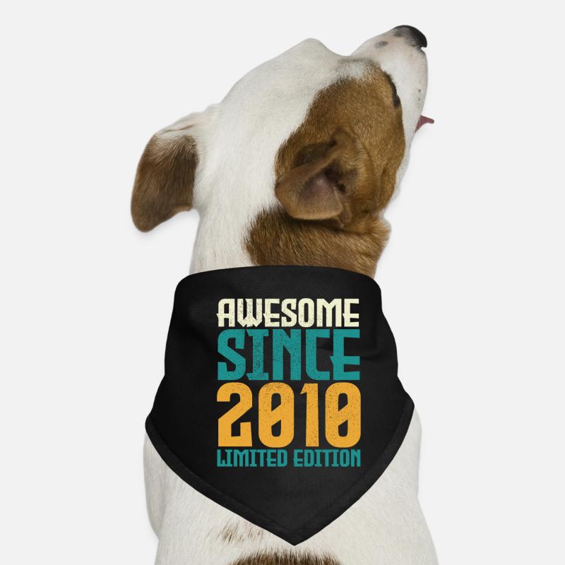 Awesome Since 2010 limited edition. Dog Bandana