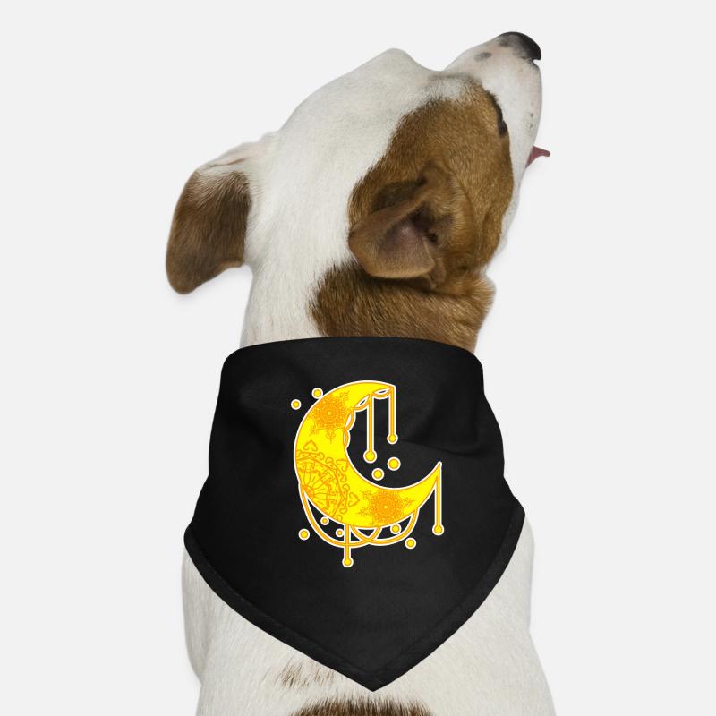 Halbmond Hunde-Bandana
