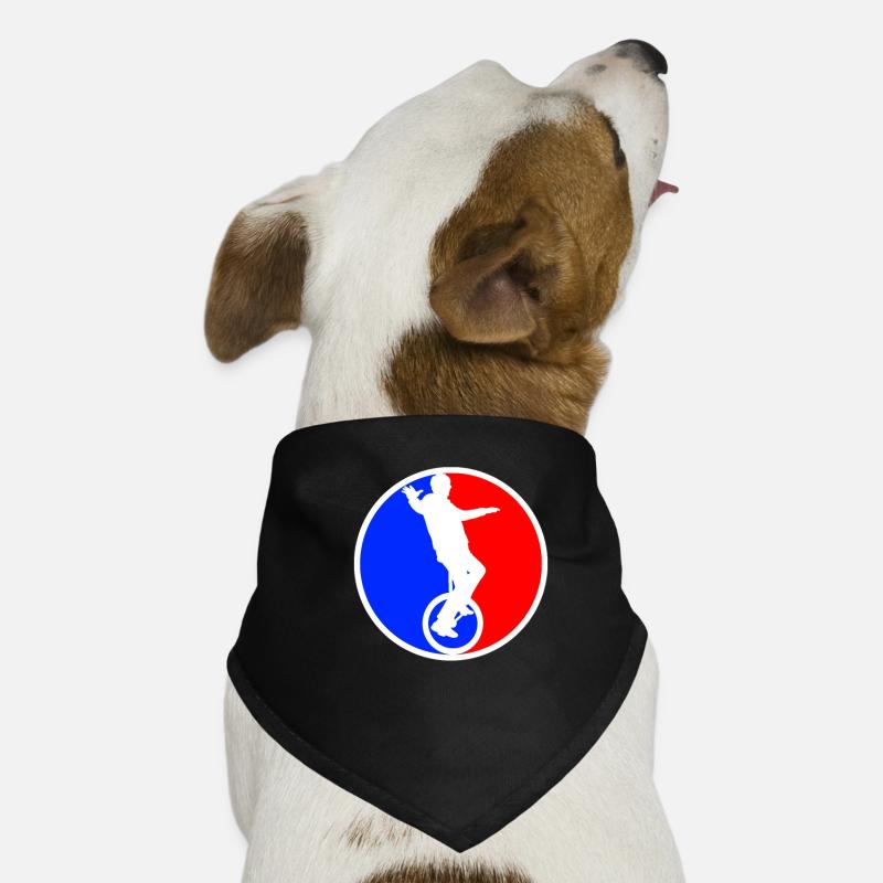 Unicycle Logo Dog Bandana