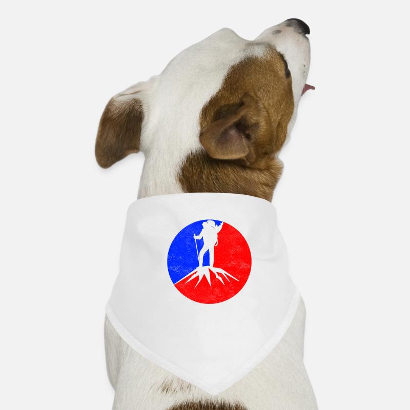 Bergsteigen Logo Hunde-Bandana