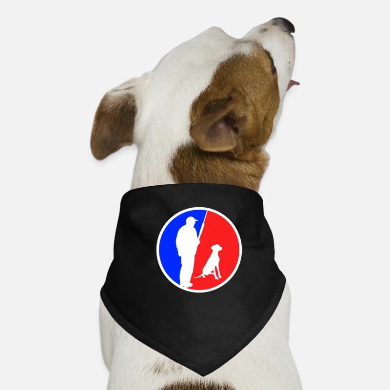 Logo de chasse Bandana pour chien