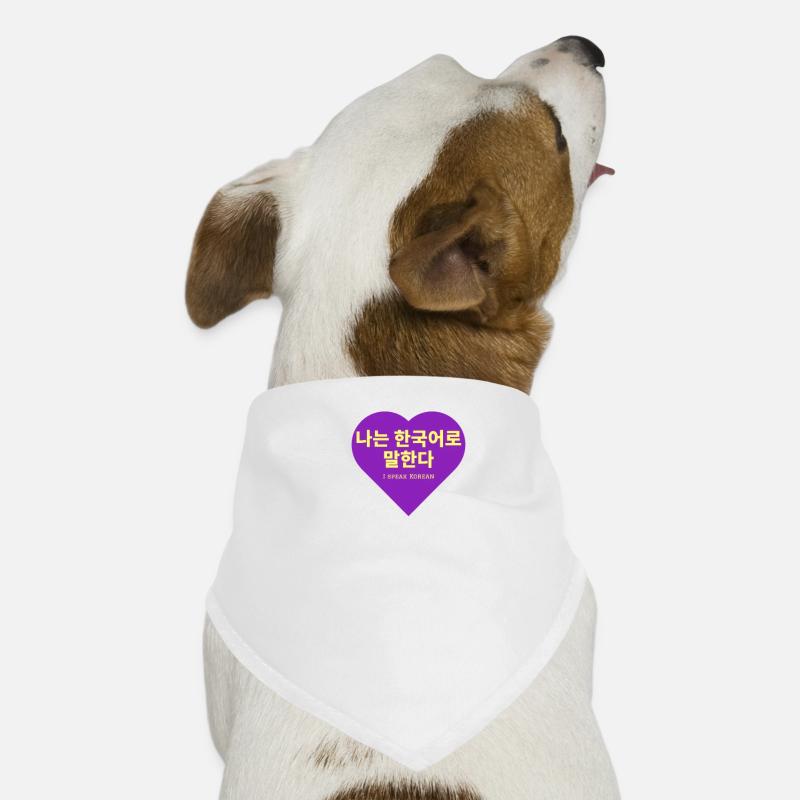 Coréen Bandana pour chien