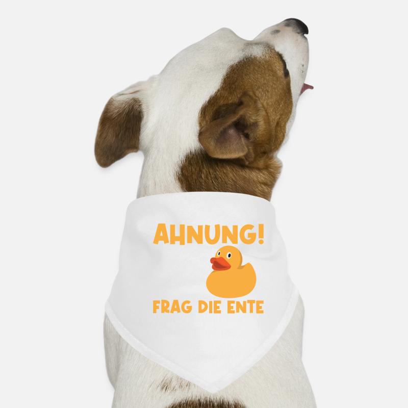 Frag die Badeente Gummiente Hunde-Bandana