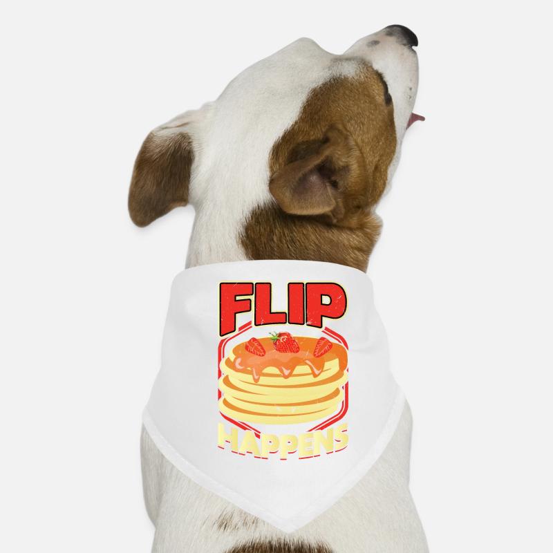 Flip Happens - Pancake Maker Bandana pour chien
