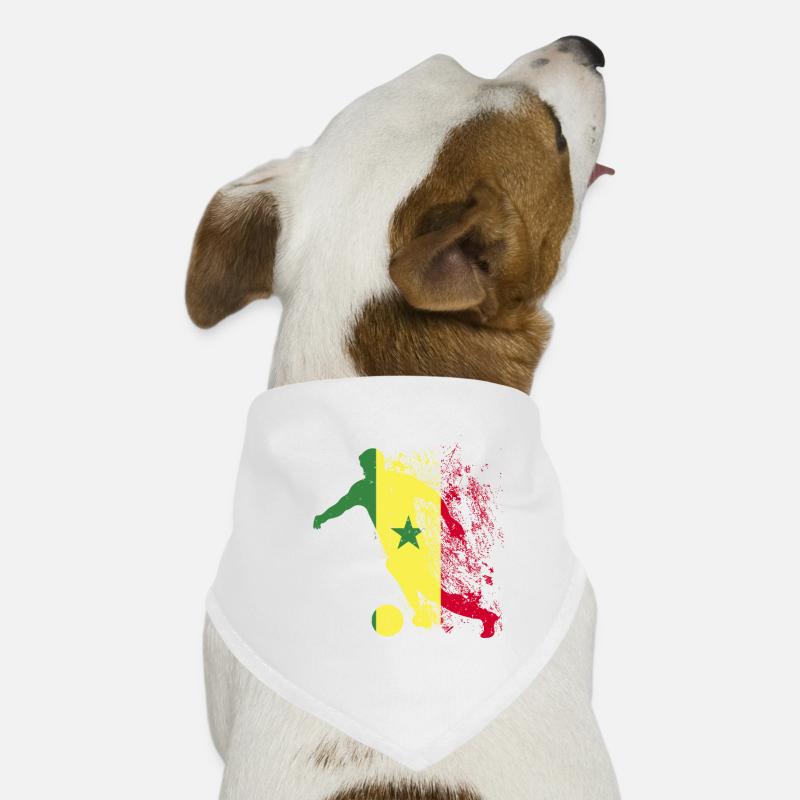 Coupe du monde de l’équipe nationale du Sénégal Bandana pour chien