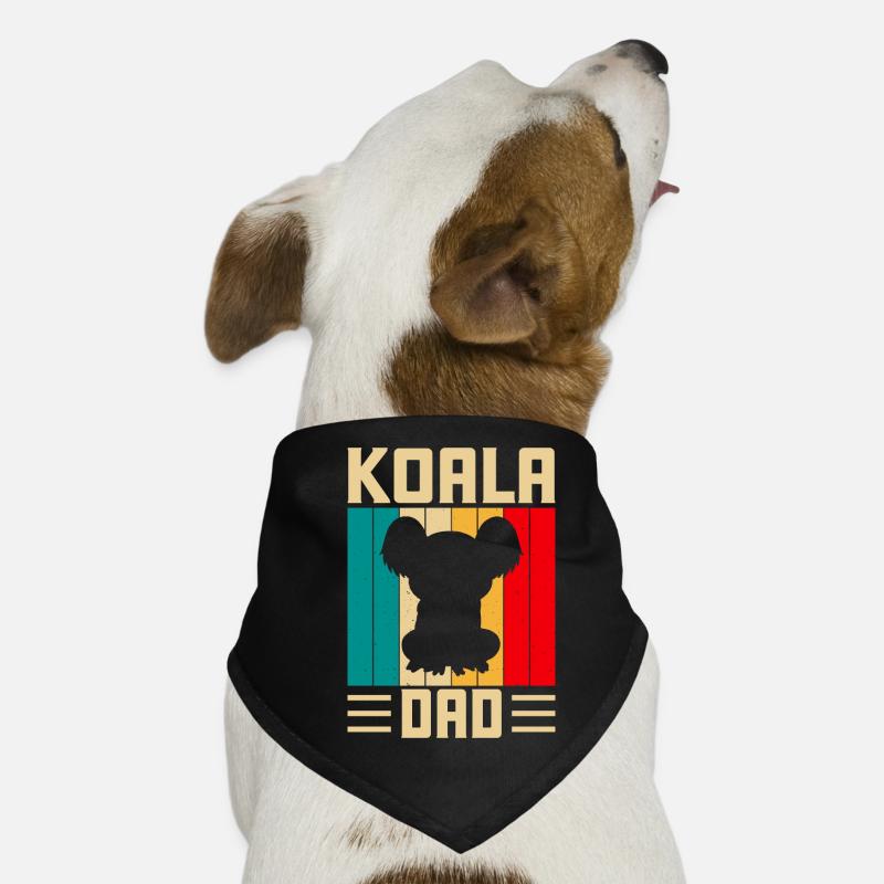 Meilleur koala papa de tous les temps Koala Bear Bandana pour chien