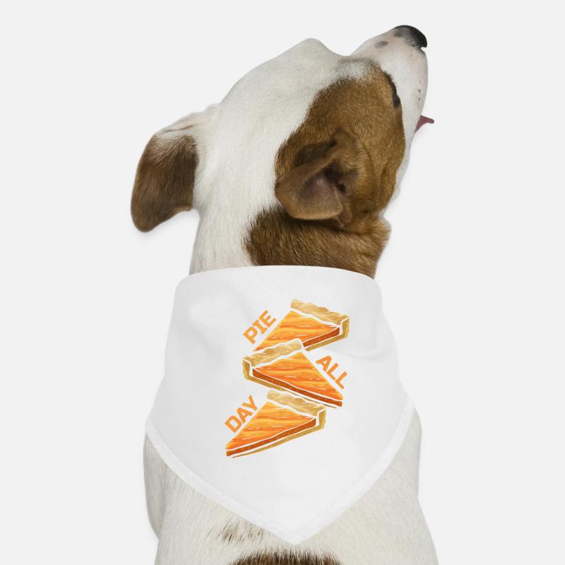 Pumpkin Pie All Day On Thanksgiving Hunde-Bandana