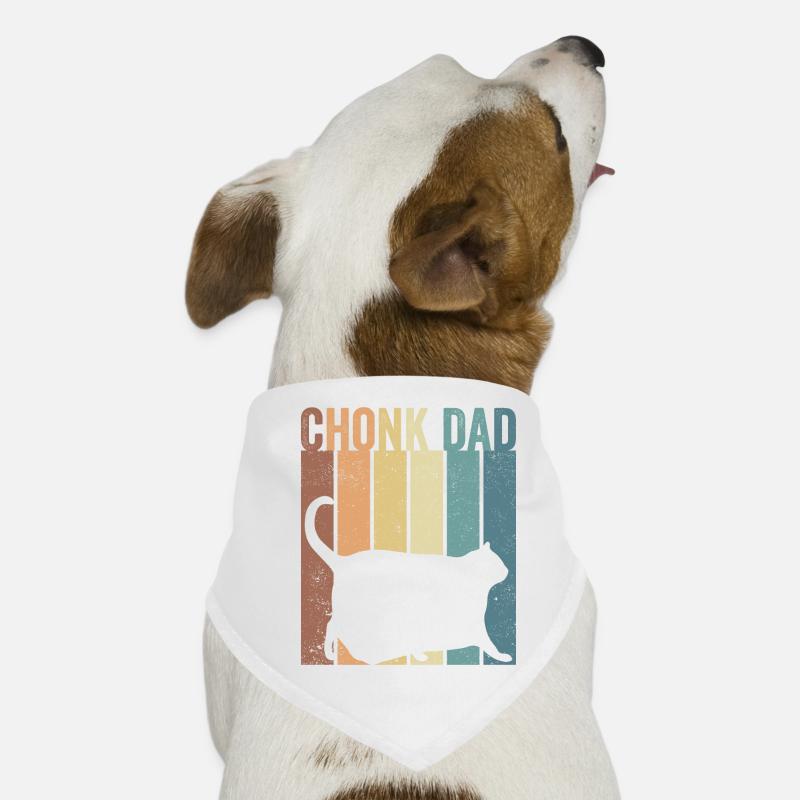 Chonk Meme Katze Chonk Dad Hunde-Bandana