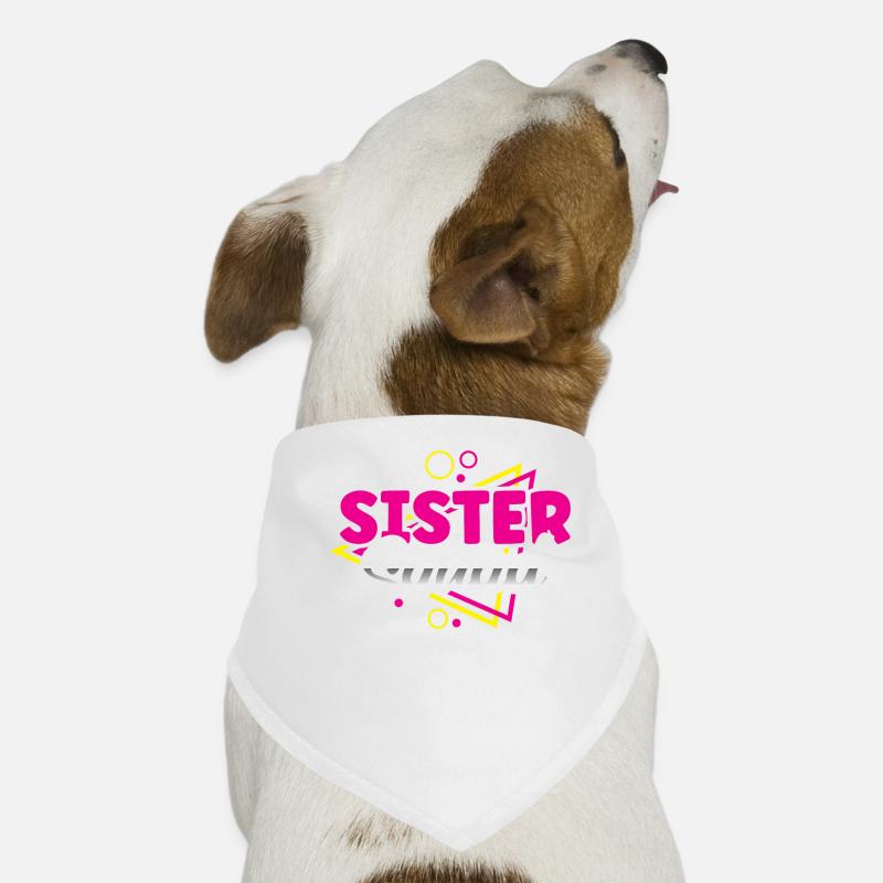 Schwestern Team Freund Schwester Freundschaft Hunde-Bandana