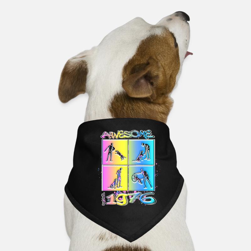 Awesome since 1976. Agility, Hundetraining Dog Bandana