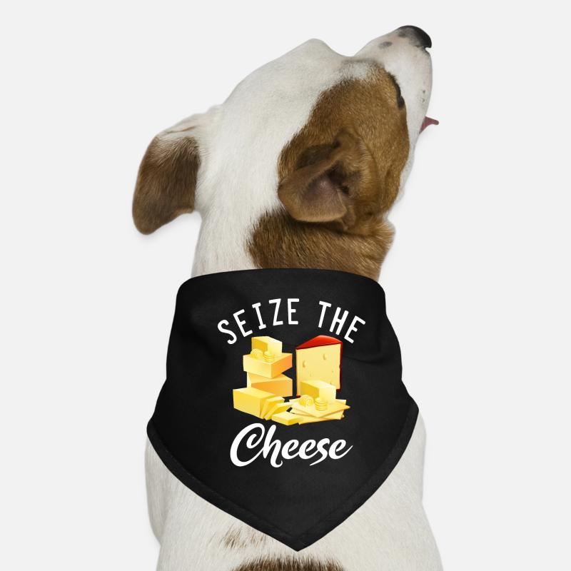 Snack Cheese Lover Cheese Gift Dog Bandana
