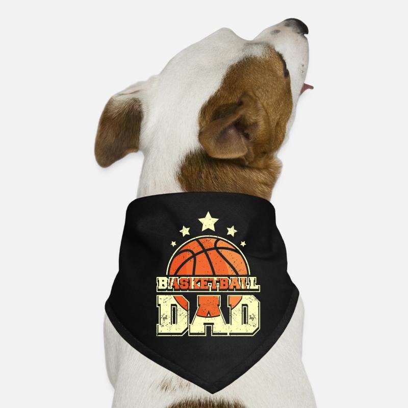 Basketball Daddy Father Dad Hunde-Bandana