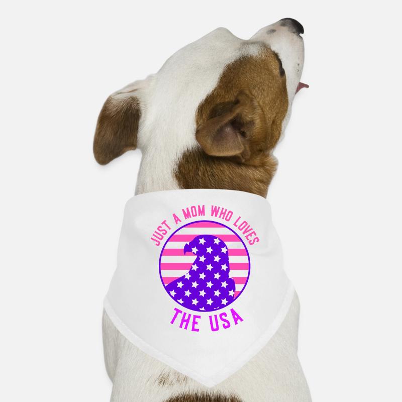 Nur Eine Mutter Die Die Usa Liebt US Amerika Hunde-Bandana