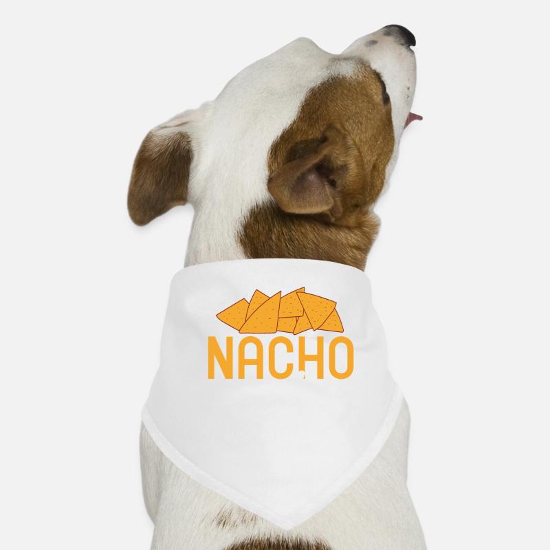 Nacho Lover Nacho Geschenk Mexikanisches Essen Hunde-Bandana