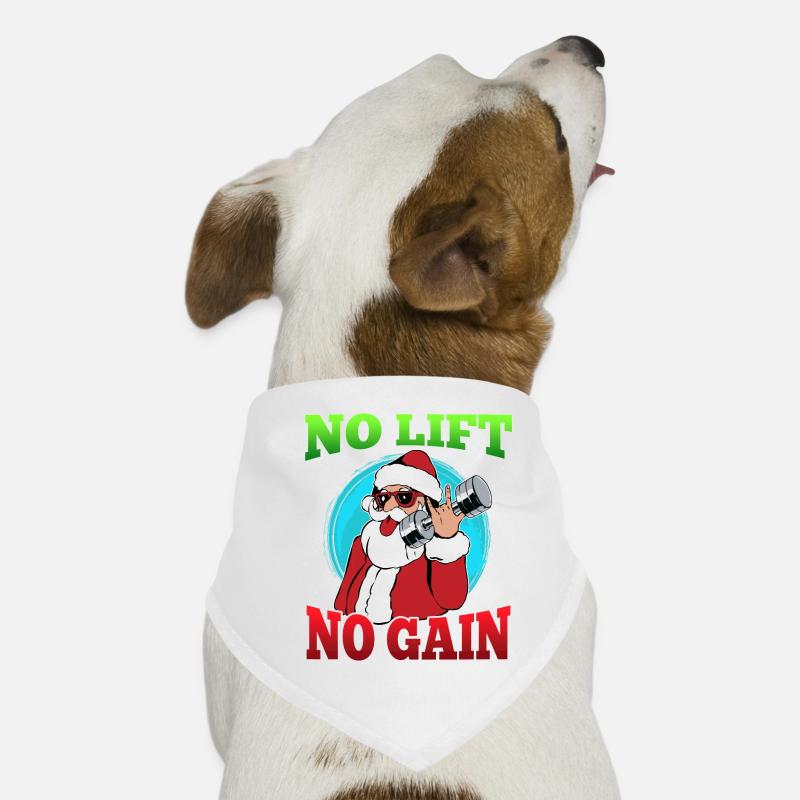 Pas d’ascenseur pas de gain Nikolaus pas d’ascenseur pas de cadeau Bandana pour chien