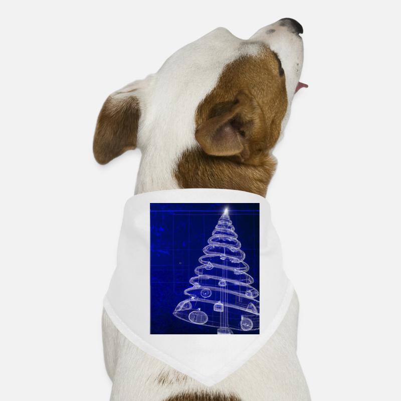Plan schématique de l’arbre de Noël Bandana pour chien