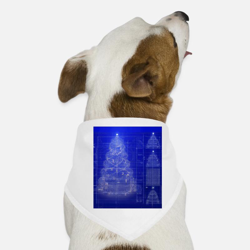 Plan schématique de l’arbre de Noël Bandana pour chien