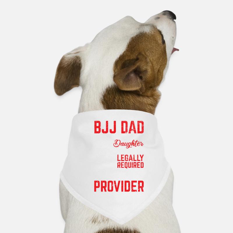 BJJ Dad Protector Funny Brazilian Jiu Jitsu Father Dog Bandana