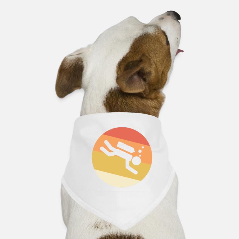 Vintage Diver Dog Bandana