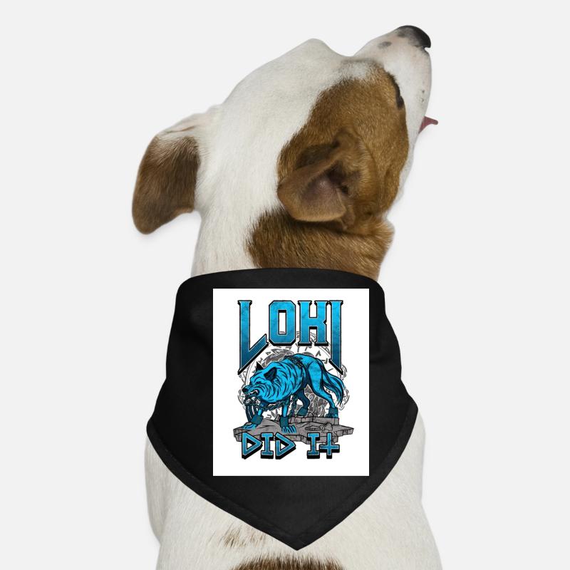 Loup Bandana pour chien