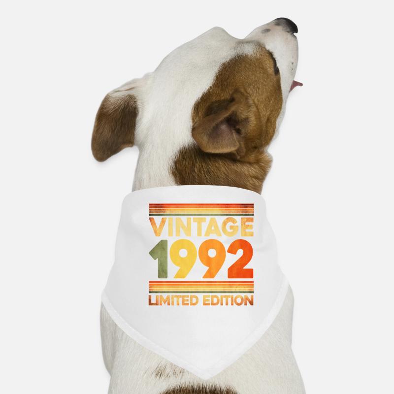 Millésime 1992 Edition Limitée Bandana pour chien