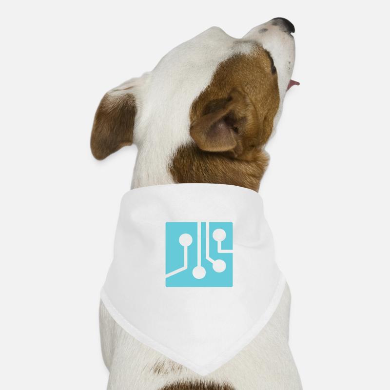 Life Is Hardware Informatiker Hack Coder Hunde-Bandana