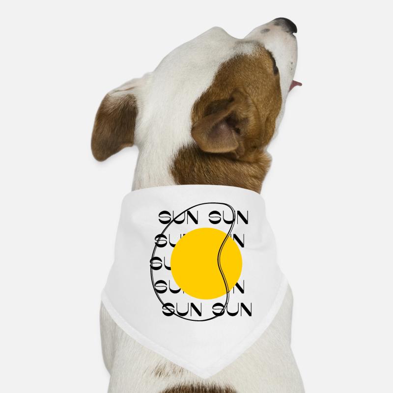 SOLEIL Bandana pour chien