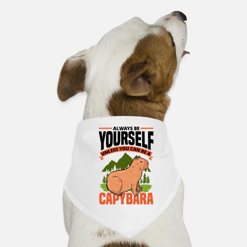 Capybara Rodent Funny Quote Dog Bandana