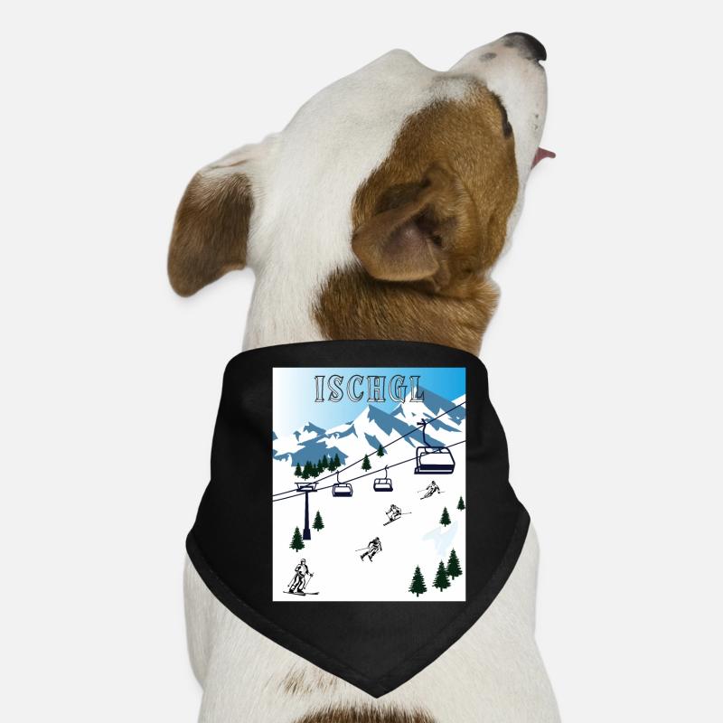 SKI ISCHGL Bandana pour chien