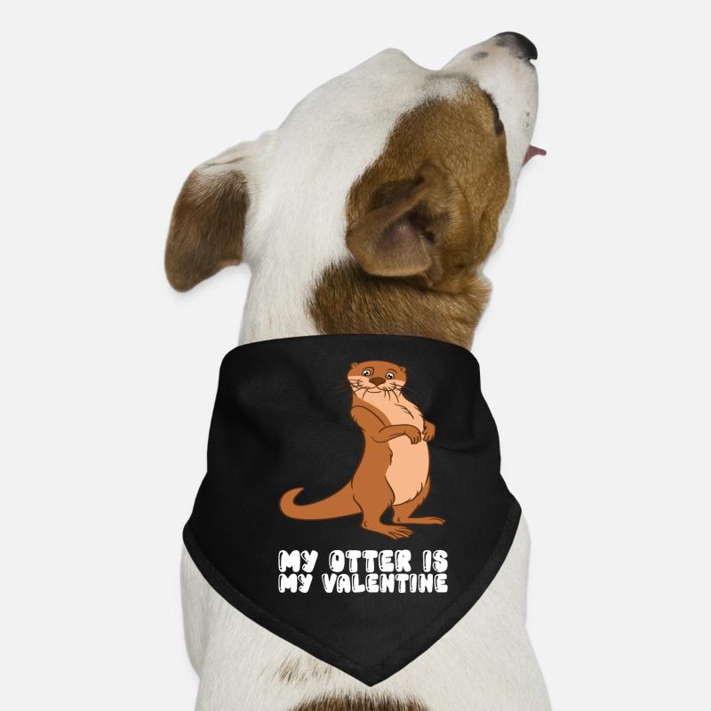 Cute otter puns and otter jokes Dog Bandana