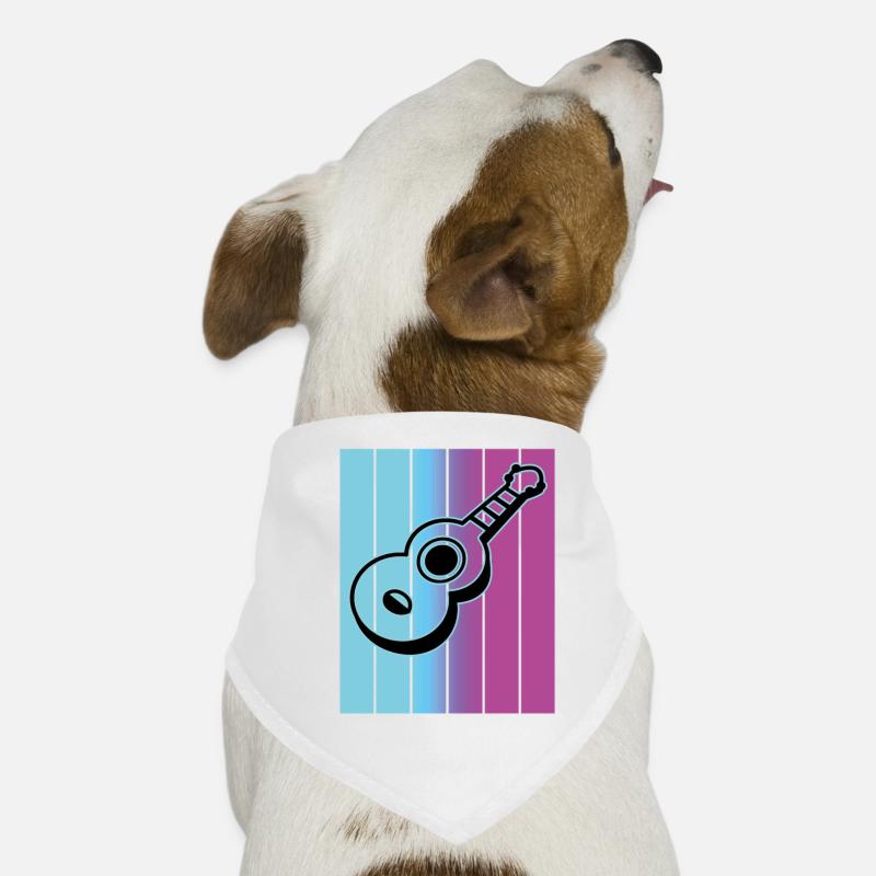 Ukulelen Vitage Hunde-Bandana