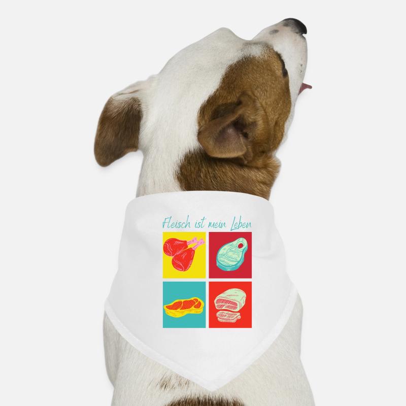 Meat eats life Dog Bandana