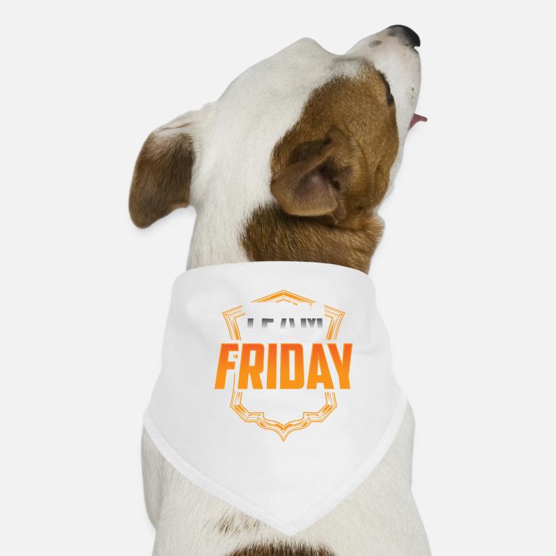 Team Friday weekend Finally sarcastic humor Dog Bandana