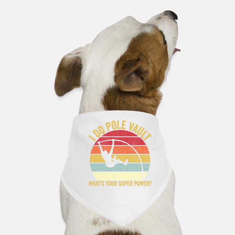 Fun Pole Vault Pole Vault Dog Bandana