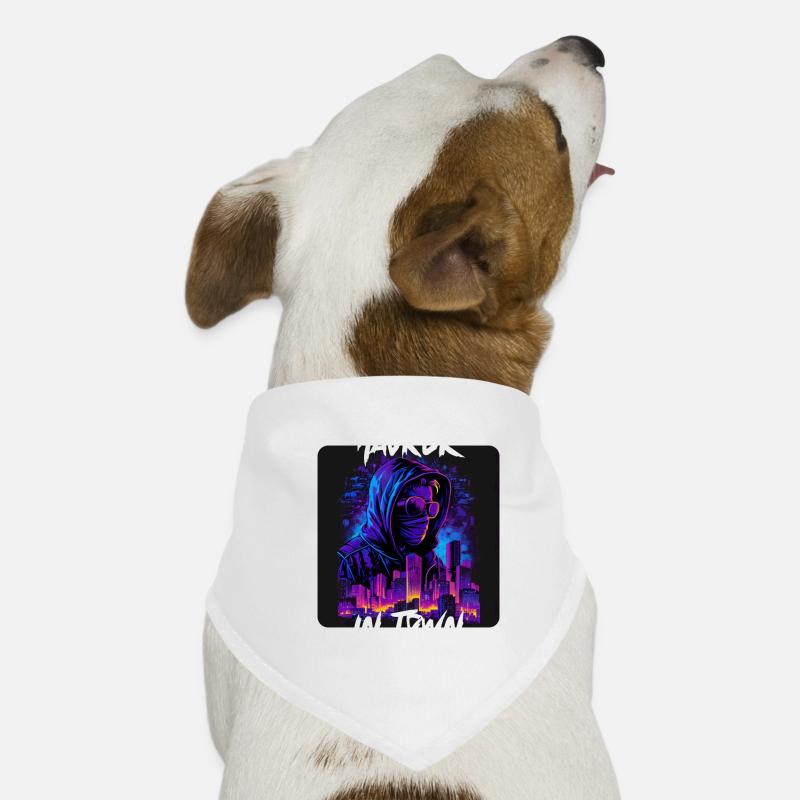 Hacker In Der Stadt 3 Hunde-Bandana