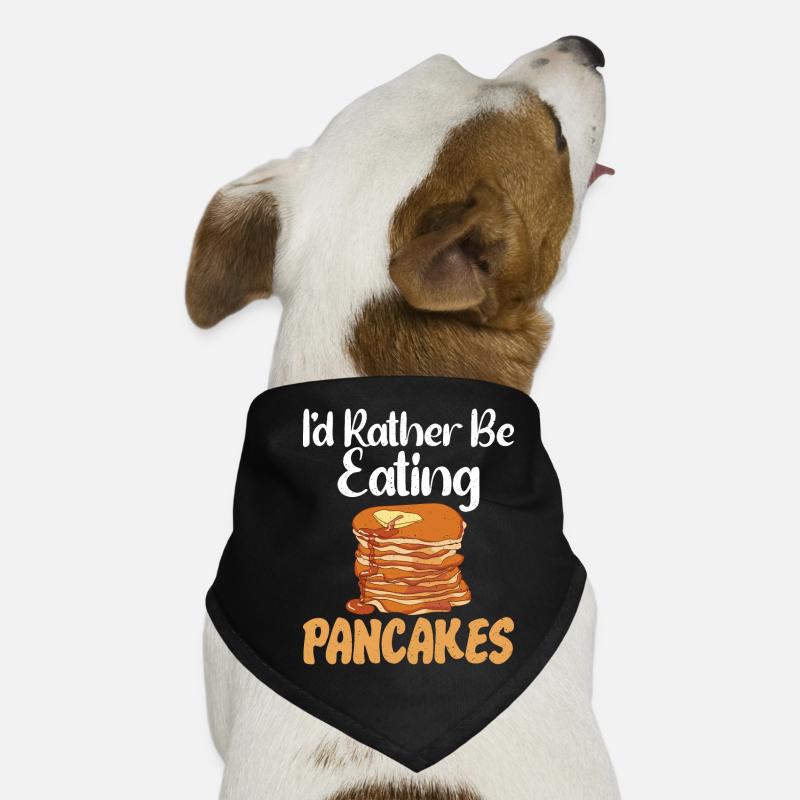 Pancake Lover Gift Dog Bandana