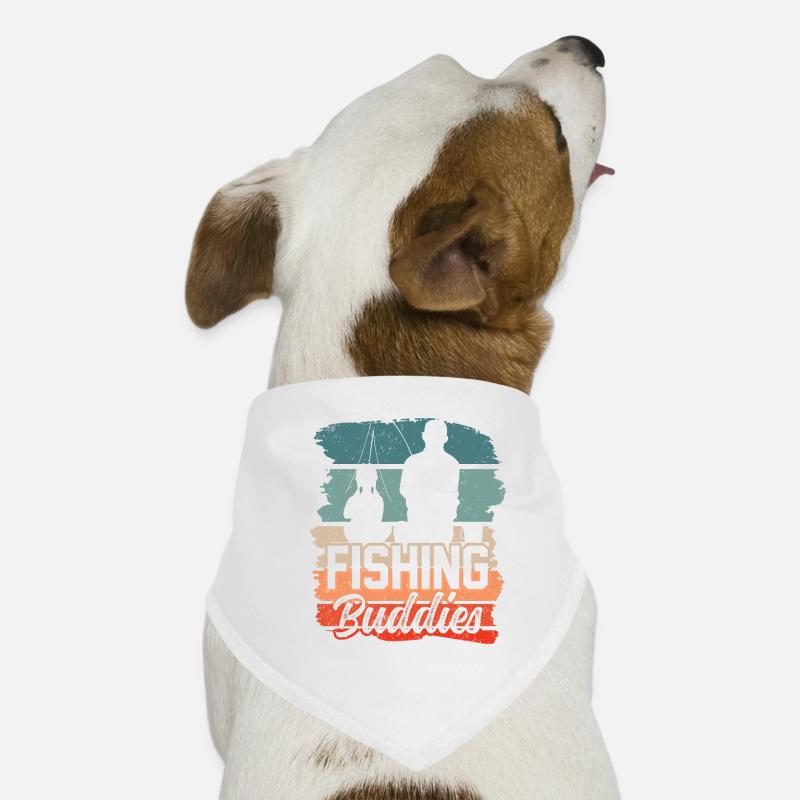 Amis de la pêche Ami de la pêche Ami de la pêche Bandana pour chien