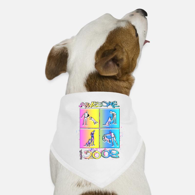 Awesome since 2008. Agility, Hundetraining Dog Bandana