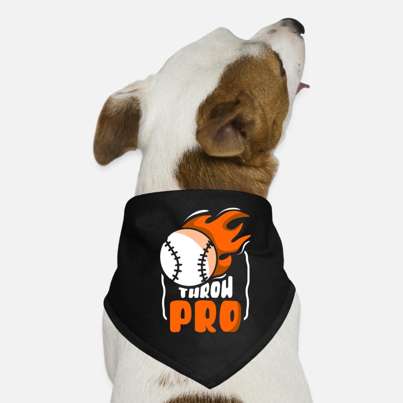 Wurf Profi Spieler Hobby Werfer Baseball Pitcher Hunde-Bandana