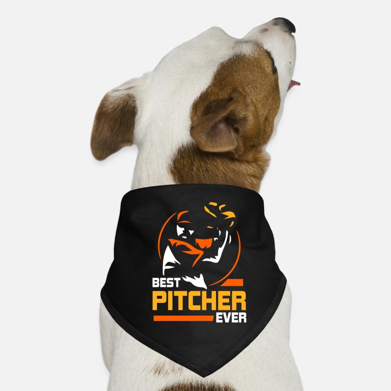 Bester Baseball Pitcher Aller Zeiten Werfer Hobby Hunde-Bandana
