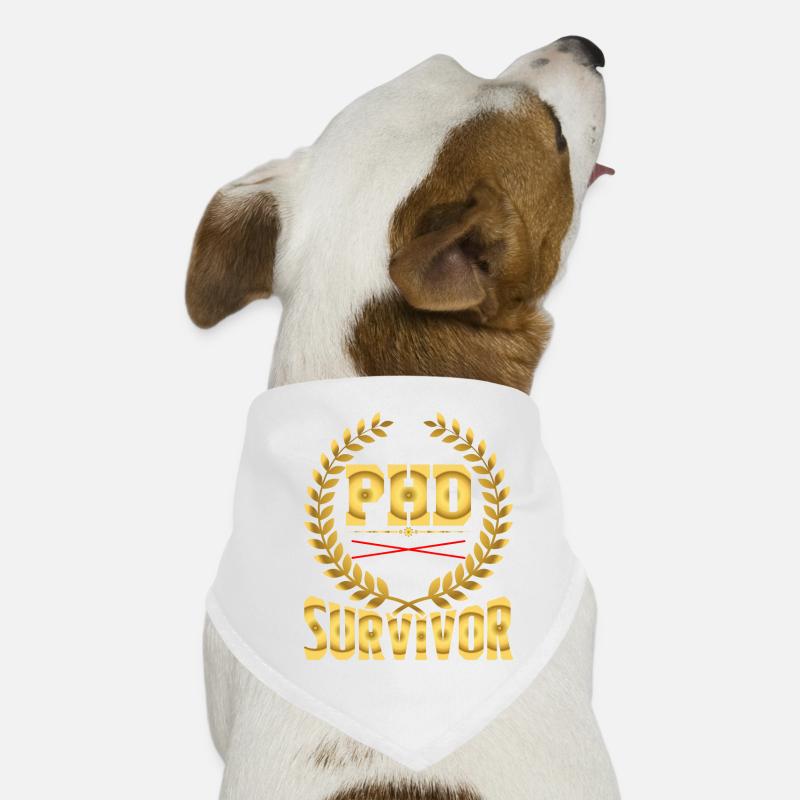 Phd Candidate Survivor 8 Dog Bandana