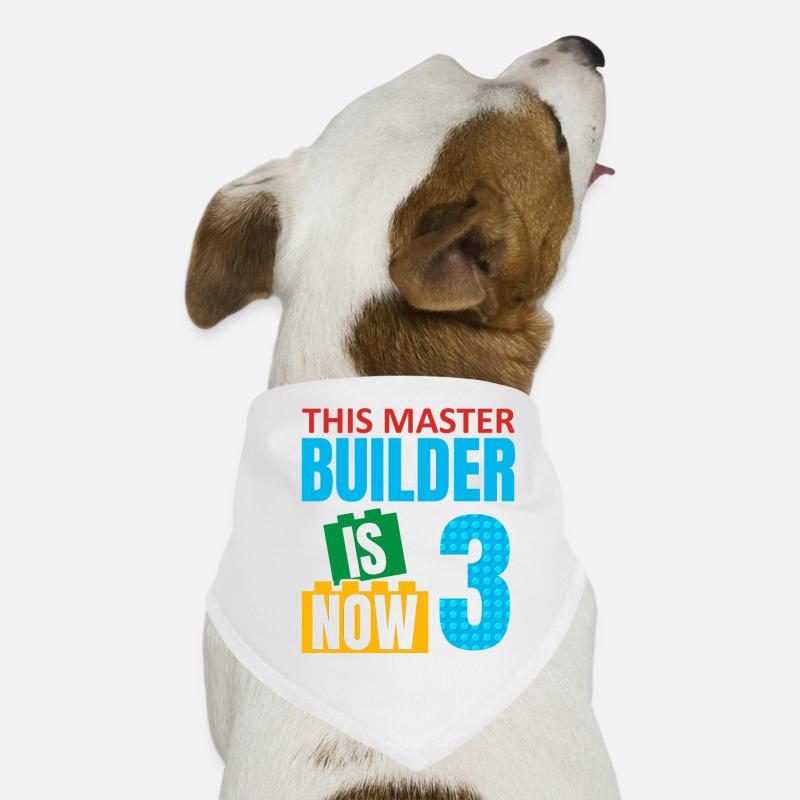 Ce constructeur est maintenant 3, blocs de jouets 3. Bandana pour chien